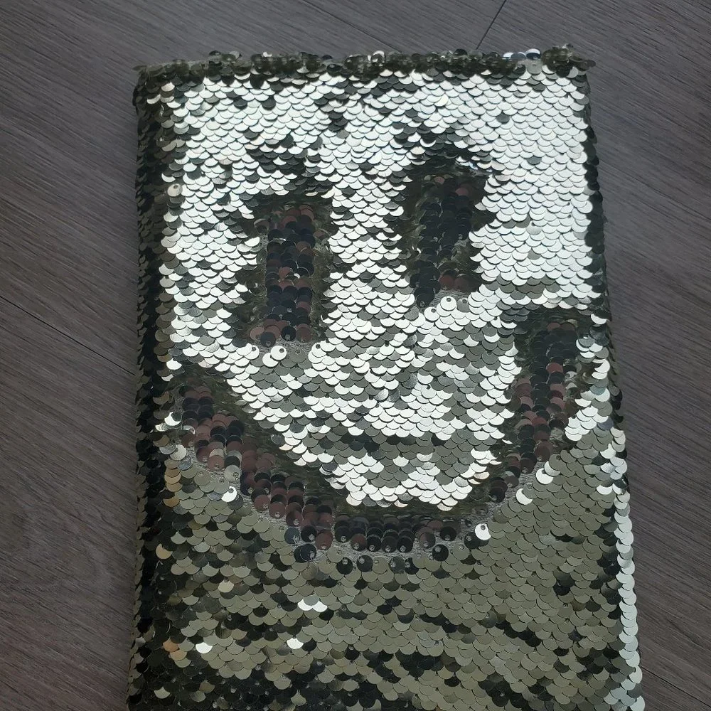 Gold to Silver Sequin color change notebook 80 sheets - Picture 2 of 6